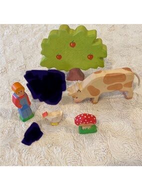 Holztiger wooden farm animals